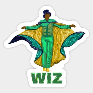 Mr Wiz - The Wiz on Broadway Sticker